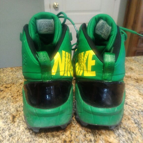 PROMO Oregon Ducks Nike Force Savage Shark Men's Rubber Football Cleats US 15 - Picture 9 of 12